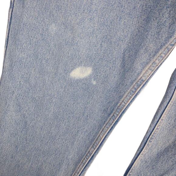 Vintage 90s Chaps Ralph Lauren Men's 38x32 Stone Wash Straight Leg Jeans Relaxed - Picture 7 of 9